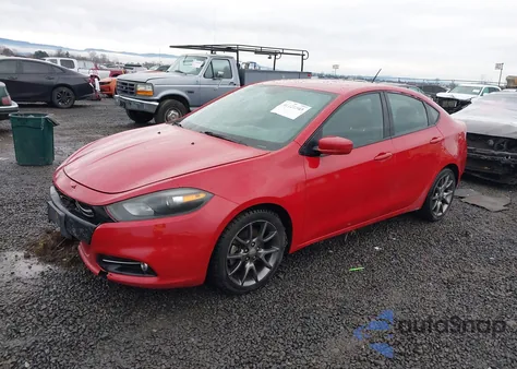 2013 Dodge Dart Sxt from USA, damaged, VIN 1C3CDFBA2DD344880